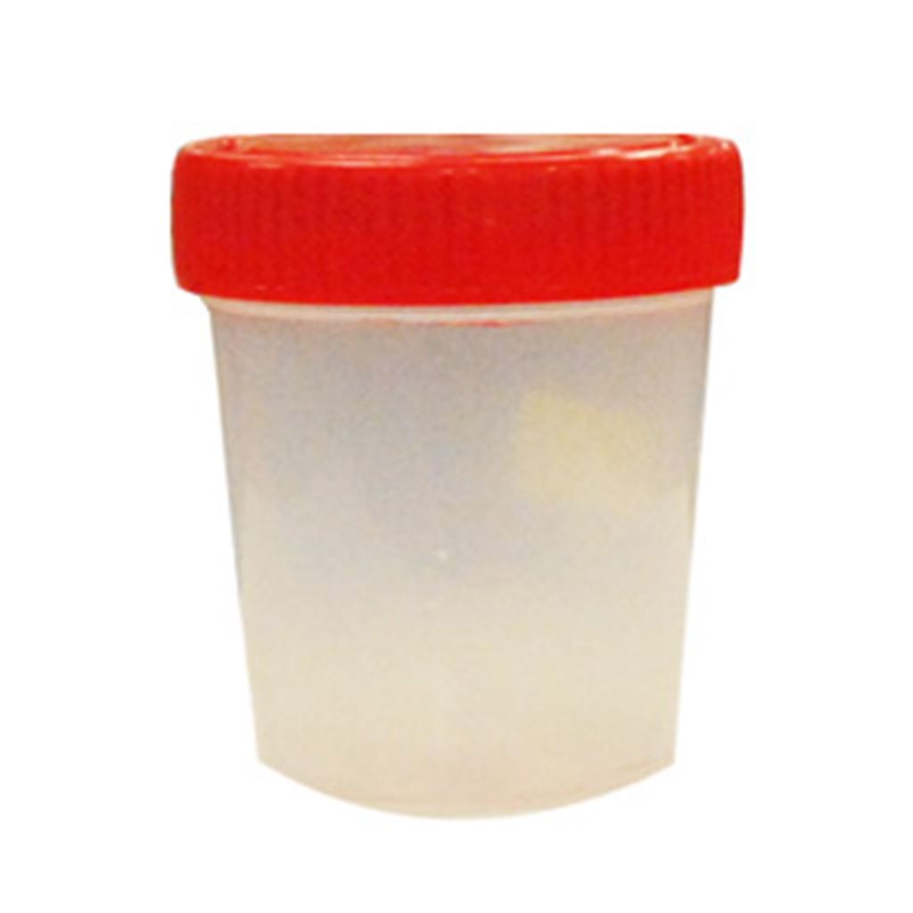 VASO P/MUESTRA C/TAPA NO ESTERIL