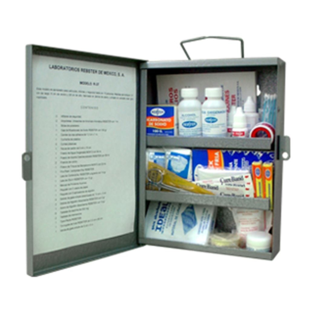 Botiquín de Primeros Auxilios Modelo R-37 con 50 piezas