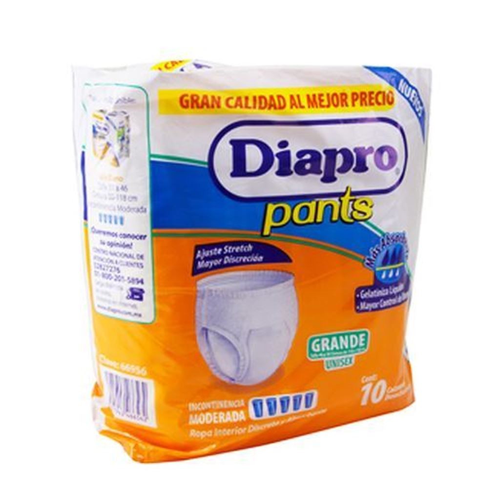 Pañal Pants Diapro para Adulto Grande