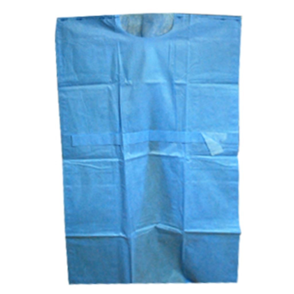 BATA DESECHABLE P/PACIENTE S/MANGA P/PZ