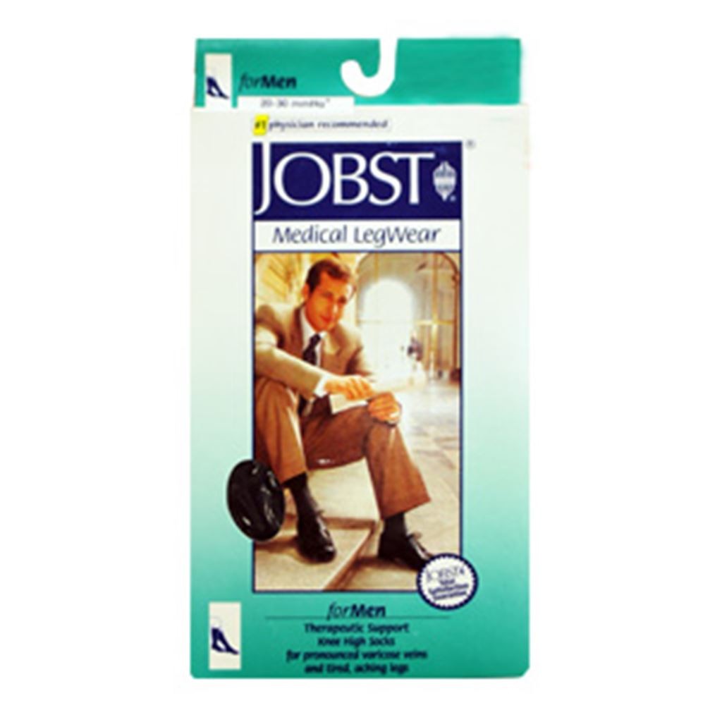 CALCETIN DE VESTIR BSN ALTA COMPRESION 20-30 mmHg CABALLERO MD NEGRO