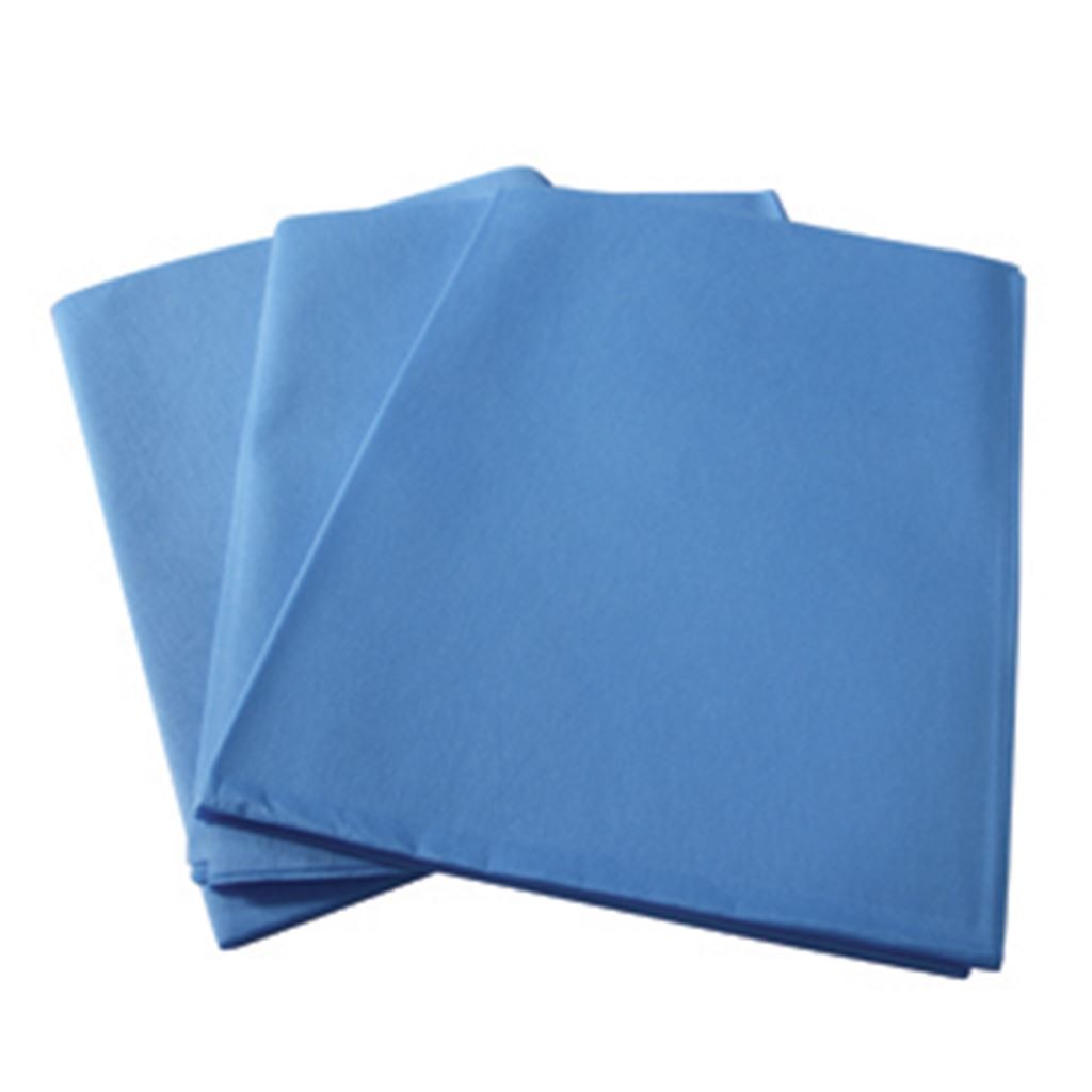 SABANAS DE 125X90 CM. AZUL C/10