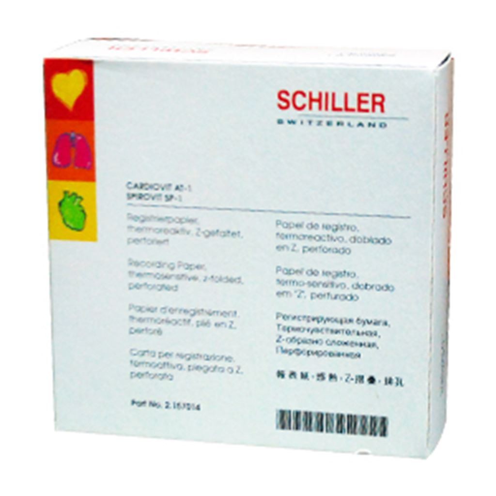 Papel Graficado para ECG Schiller en Z (hojas)