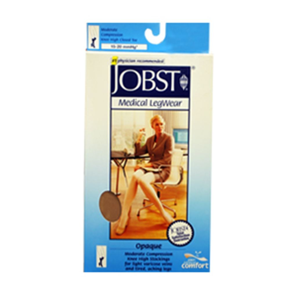 MEDIA OPAQUE CLA RODILLA GDE. BEIGE 15-20mmHg