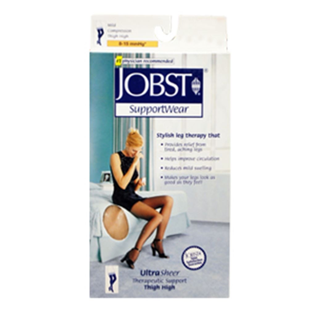 MEDIA ULTRASHEER RODILLA MED.SILKY BEIGE 8-15mmHg