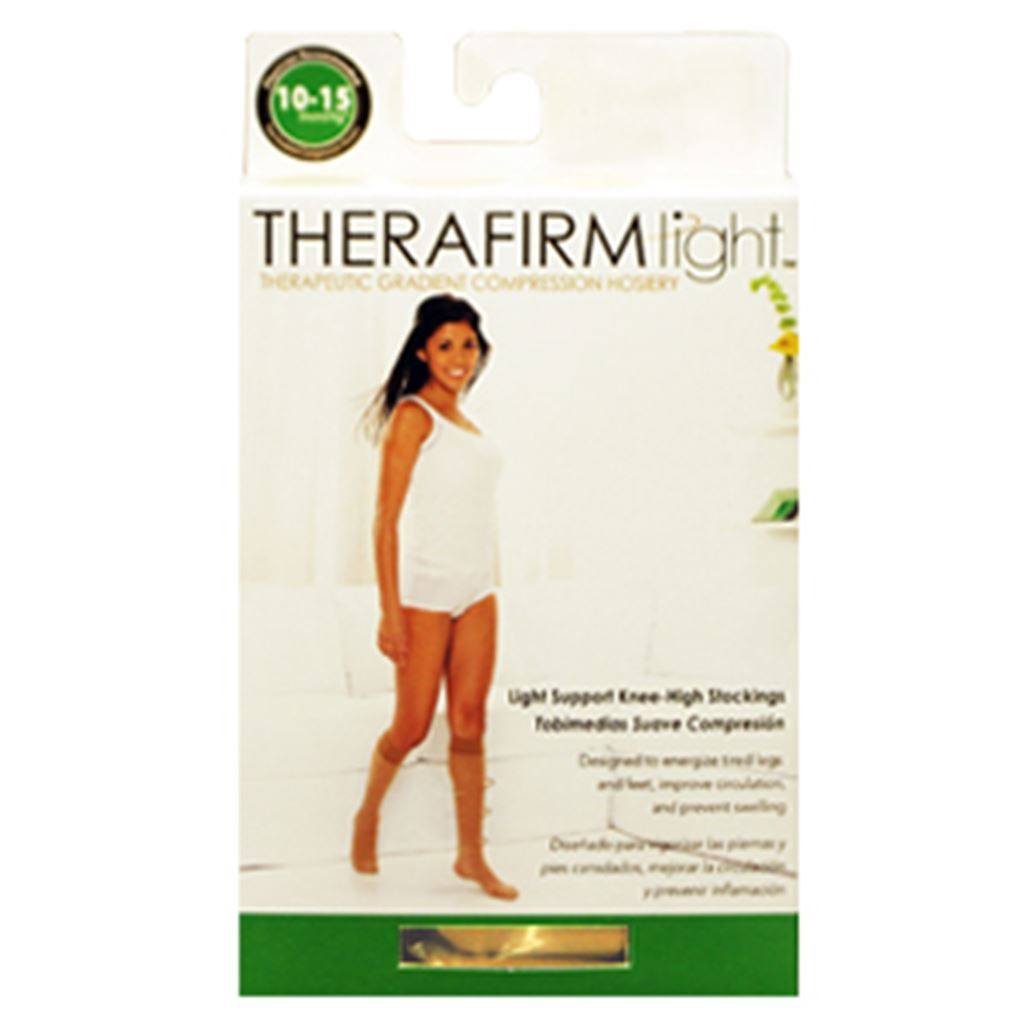 TOBIMEDIA THERAFIRM BAJA COMPRESION (10-15 mmHg) TALLA GRANDE COLOR ARENA