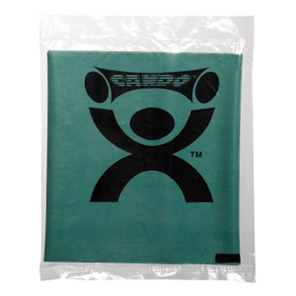 BANDA ELASTICA CANDO PRECORTADA DE RESISTENCIA MEDIA COLOR VERDE 1.22 MTS