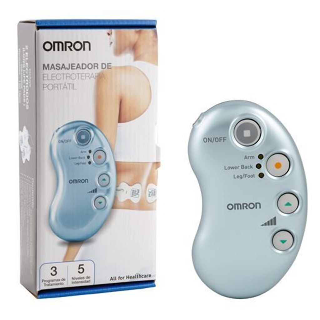 Tens Omron Masajeador 3 Programas 5 Niveles de Intensidad