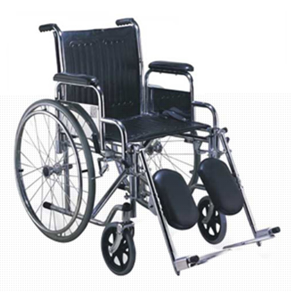 SILLA DE RUEDAS RIDER DESCANSA BRAZO ABATIBLE.DESCANSA PIES CON ELEVAPIERNAS DESMONTABLE.