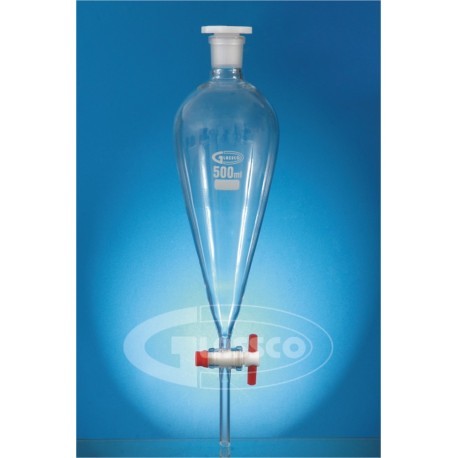 EMBUDO DE SEPARACION CON LLAVE - GLASSCO