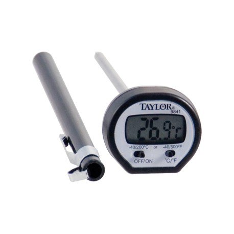 TERMÓMETRO BIMETALICO DIGITAL DE BOLSILLO (-40 A 230 GRADOS C)