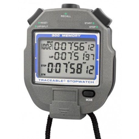 CRONÓMETRO MULTIFUNCIÓN CON 300 MEMORIAS - CONTROL COMPANY
