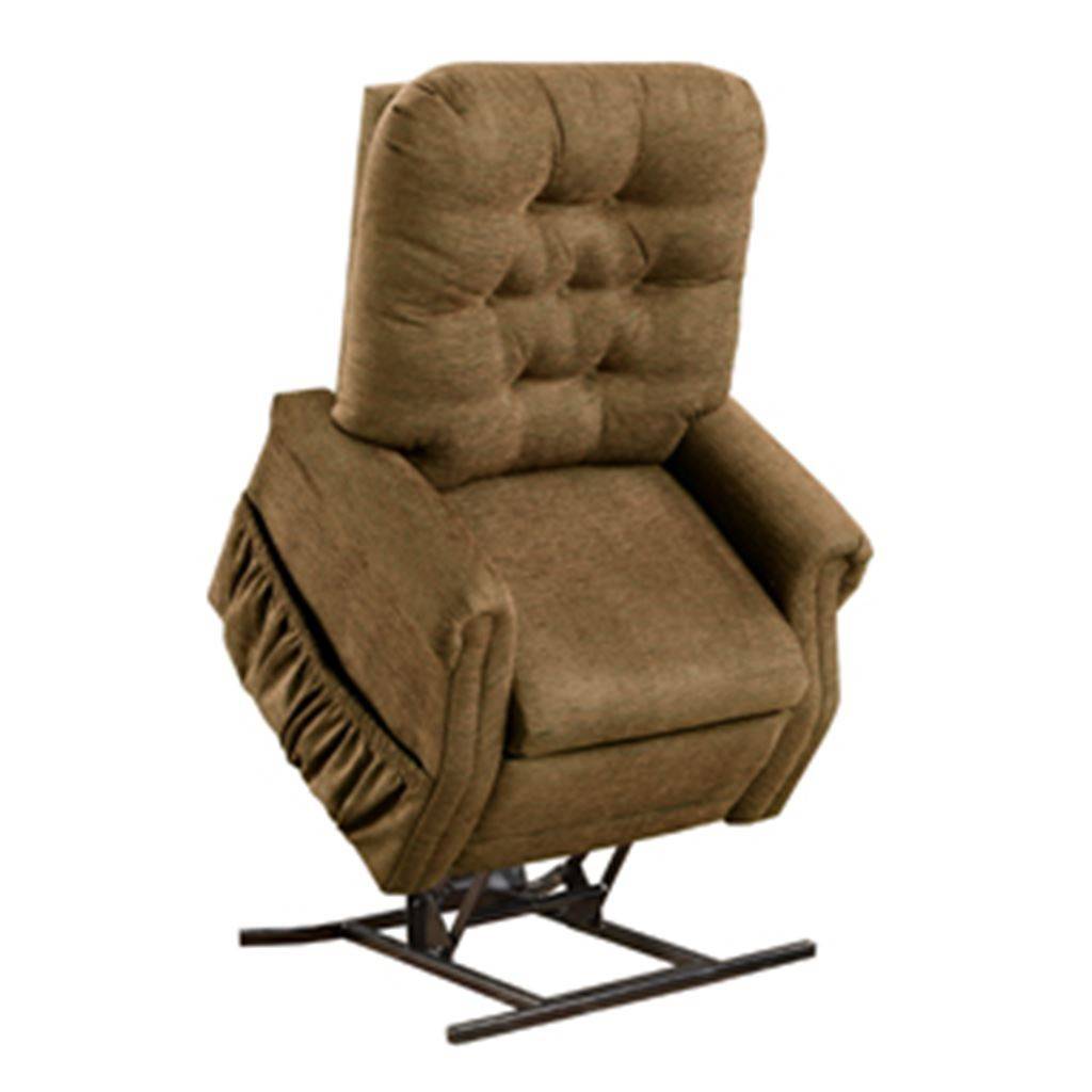 SILLON LIFTER RECLINABLE ELECTRICO 3 POSICIONES CAFE MEDLIFT