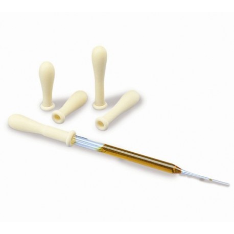 SUCCIONADOR PARA PIPETA PASTEUR DE LATEX, 75 PIEZAS - HEATHROW SCIENTIFIC