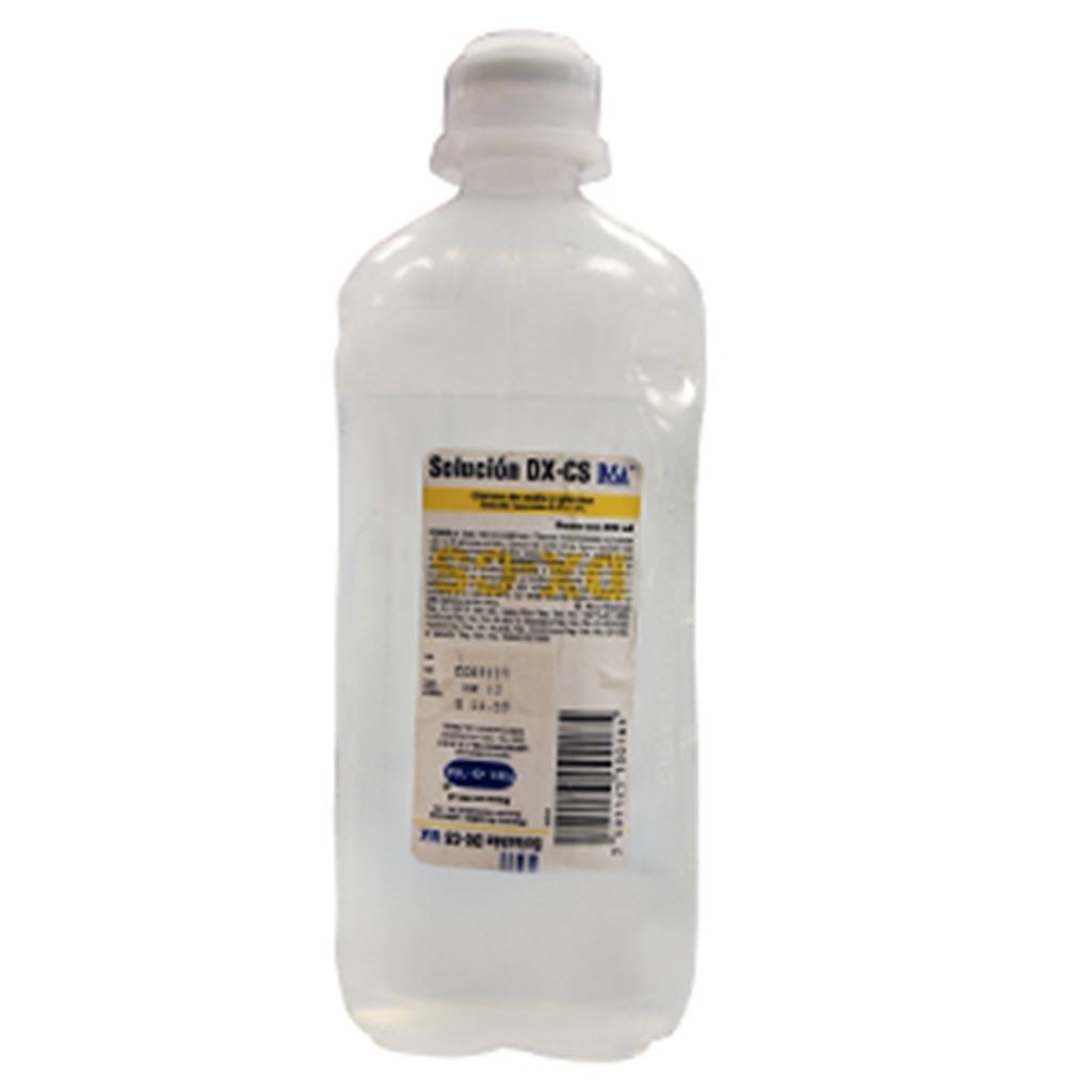 SOL. DX-CS INY.FLEXOVAL 500 ML