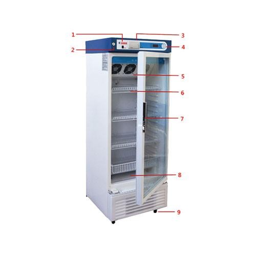 Refrigerador para banco de sangre. Modelo XC-280L