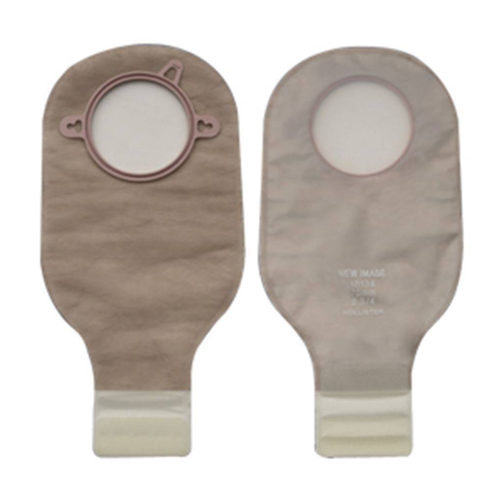 Bolsa de Colostomía Hollister Drenable Transparente sin Filtro Sistema Lock N Roll Aro 44mm