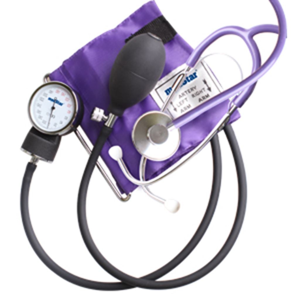 Baumanómetro Aneroide Medstar Kit con Estetoscopio de Una Campana