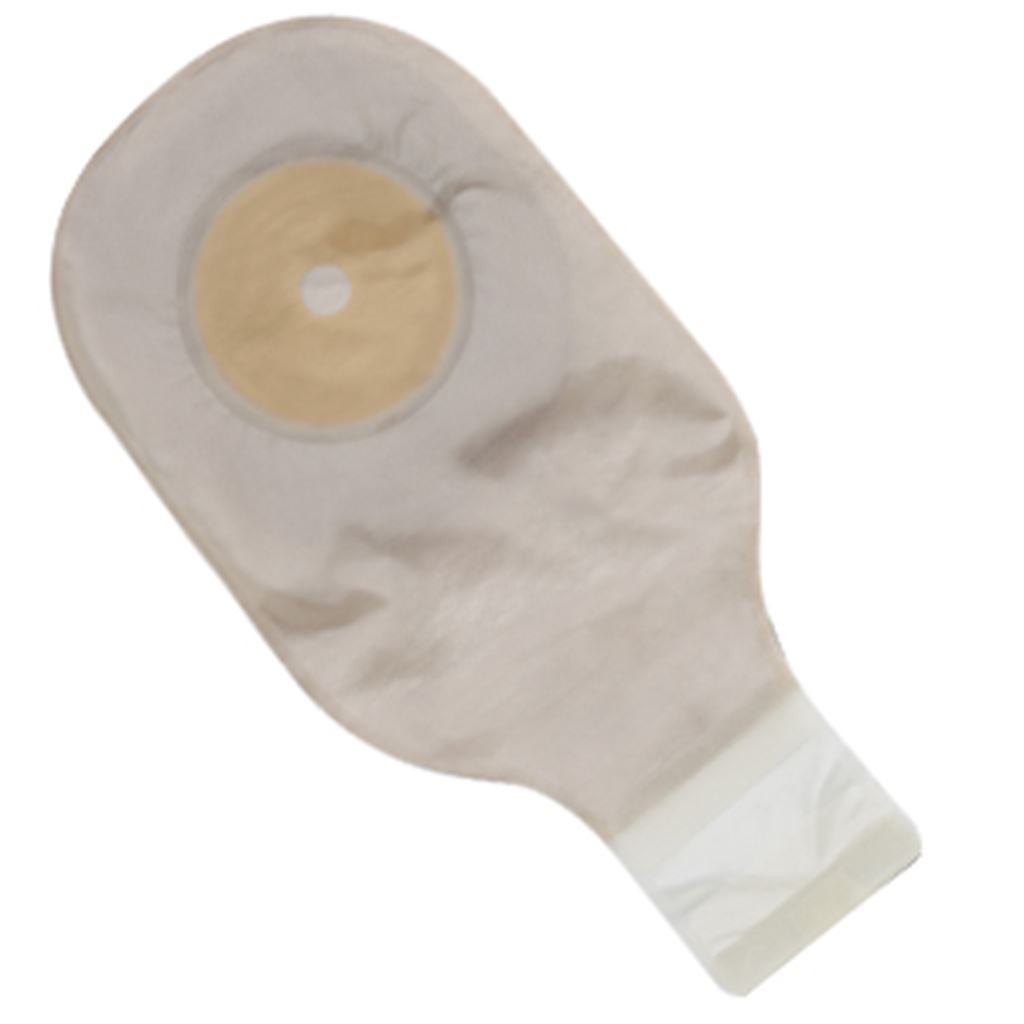 Bolsa de Colostomía Hollister Drenable Transparente Barrera Plana Flextend Recortable hasta 64 mm
