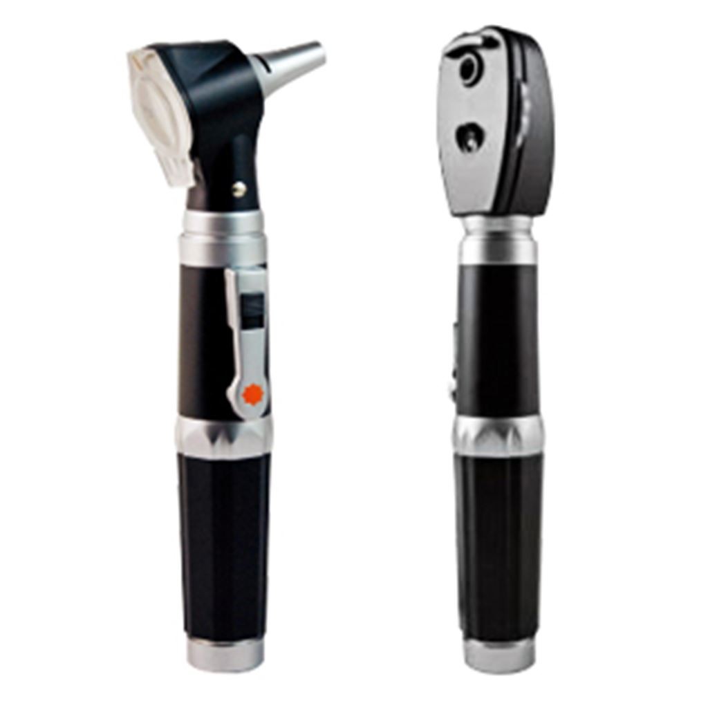 ESTUCHE DE DIAGNOSTICO HONSUN OTOSCOPIO DE FO.(HS-OT10) Y OFTALMOSCOPIO (HS-OP10)