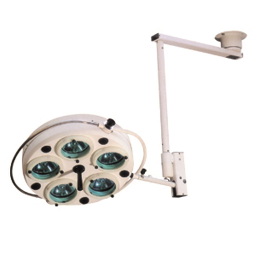 Lámpara de Quirófano PAX 1 Satélite de 5 Focos con Soporte Articulado
