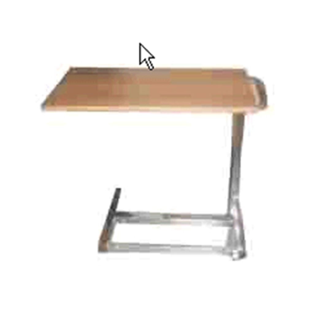 Mesa de Alimentación en C con Altura Ajustable y Ruedas