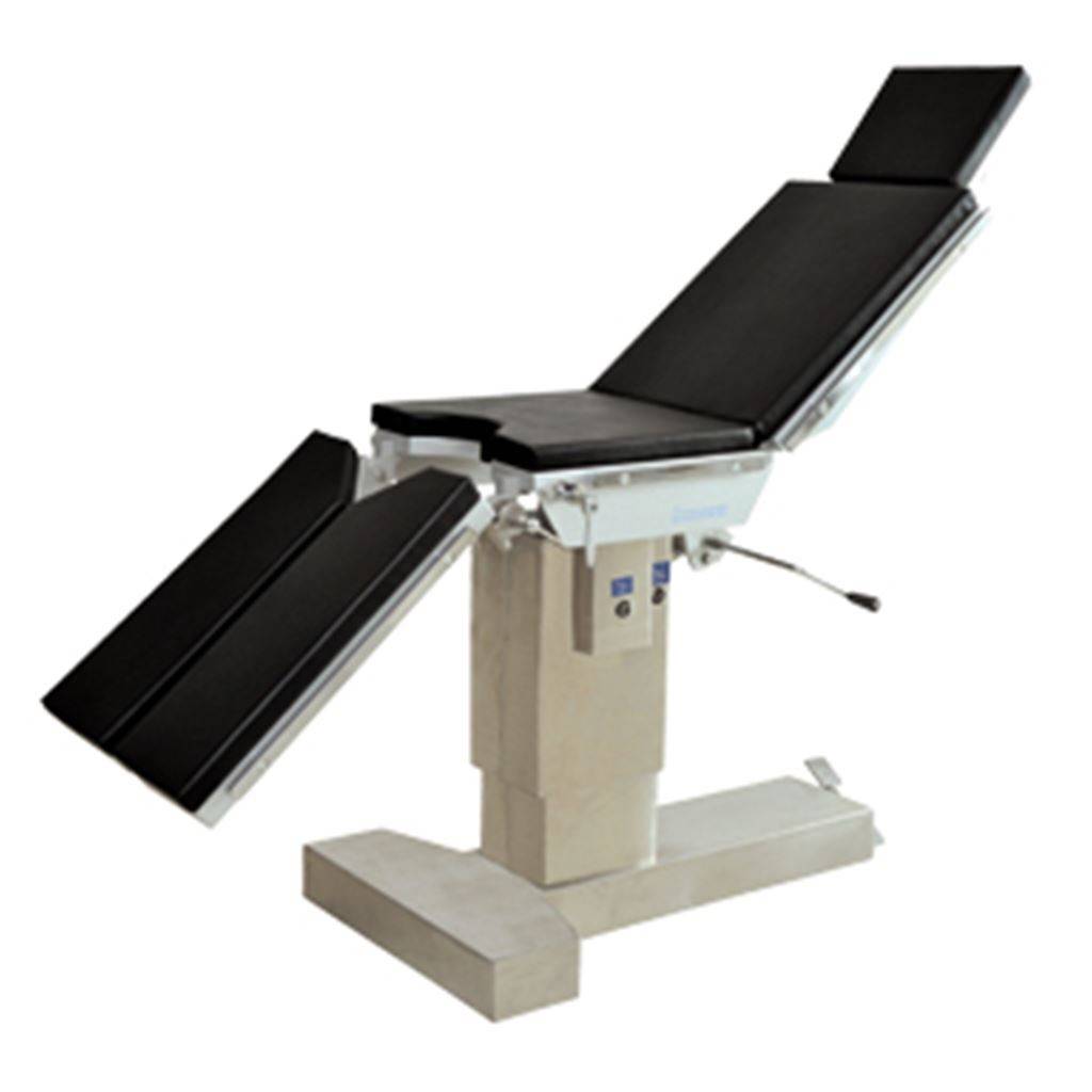 Mesa de Operaciones PAX Hidráulica con 4 Secciones Ajustables y Soportes para Pierna con 1 Palanca